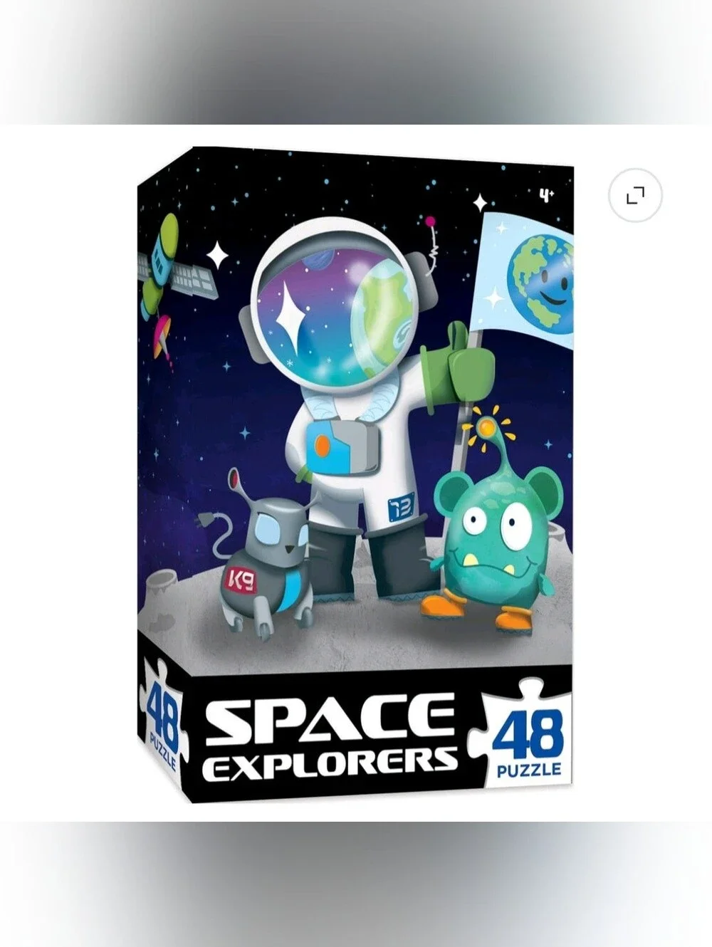 Space 48 Pieces Interlocking Jigsaw Puzzle for Kids